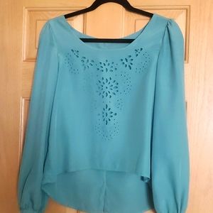 Long sleeve blouse